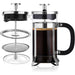 350ml Black Glass French Press Coffee Maker