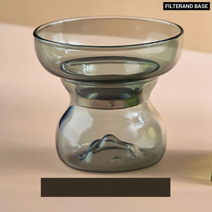 350ml Pyrex Tea Set with Handle and Filter