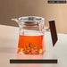 350ml Pyrex Tea Set with Handle and Filter