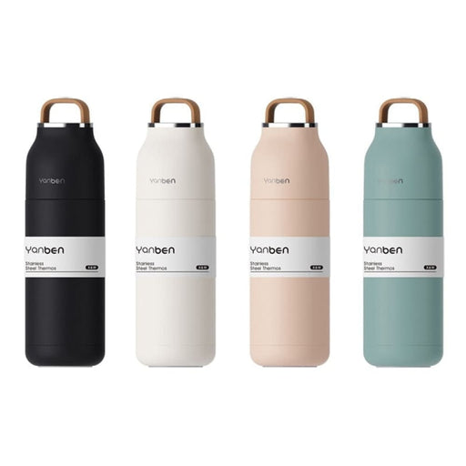 350ml Vacuum Flask Stainless Steel Bottle With Cup Lid