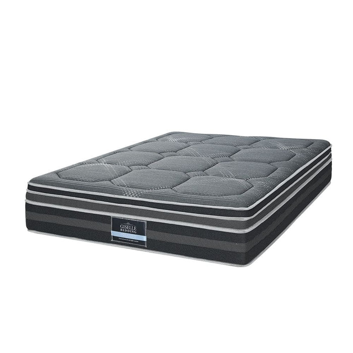 35cm King Mattress Bed 7 Zone Dual Euro Top Pocket Spring