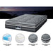 35cm Queen Mattress Bed 7 Zone Dual Euro Top Pocket Spring