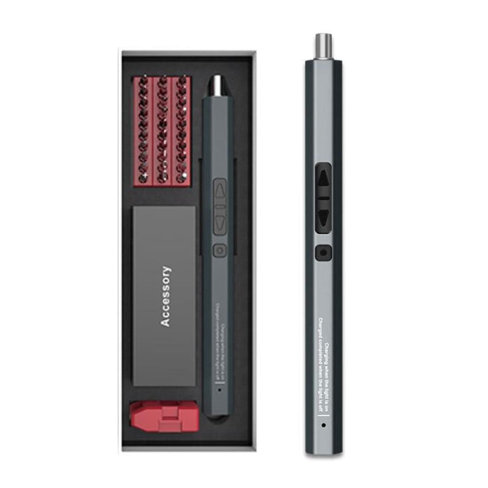 36 In 1 Rechargeable Mini Electric Screwdriver Set With 3