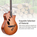 36 38 39 40 41 Inch Folk Guitar Kit Cutaway