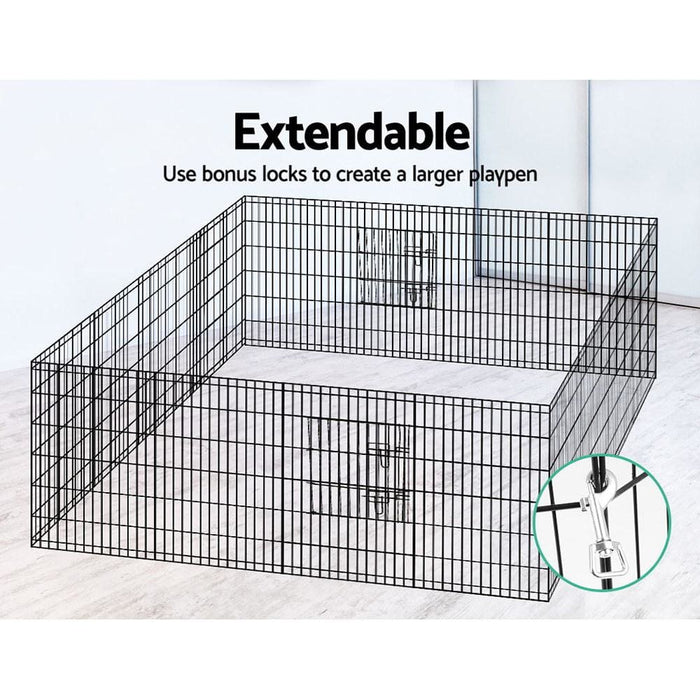 I.pet 36’ 8 Panel Pet Dog Playpen Puppy Exercise Cage