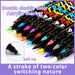 36/84 Colour Dual Tip Acrylic Paint Markers for Diy
