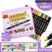 36/84 Colour Dual Tip Acrylic Paint Markers for Diy