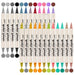 36 Pastel Acrylic Paint Markers for Rock Painting Wood
