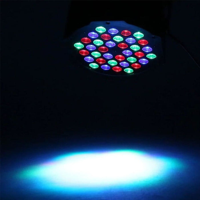 36 Led Rgbw Dmx 512 Stage Flat Par Lighting Effect Dj Disco
