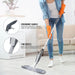 360 Degree Handle Wooden Floor Mop with Reusable Microfiber