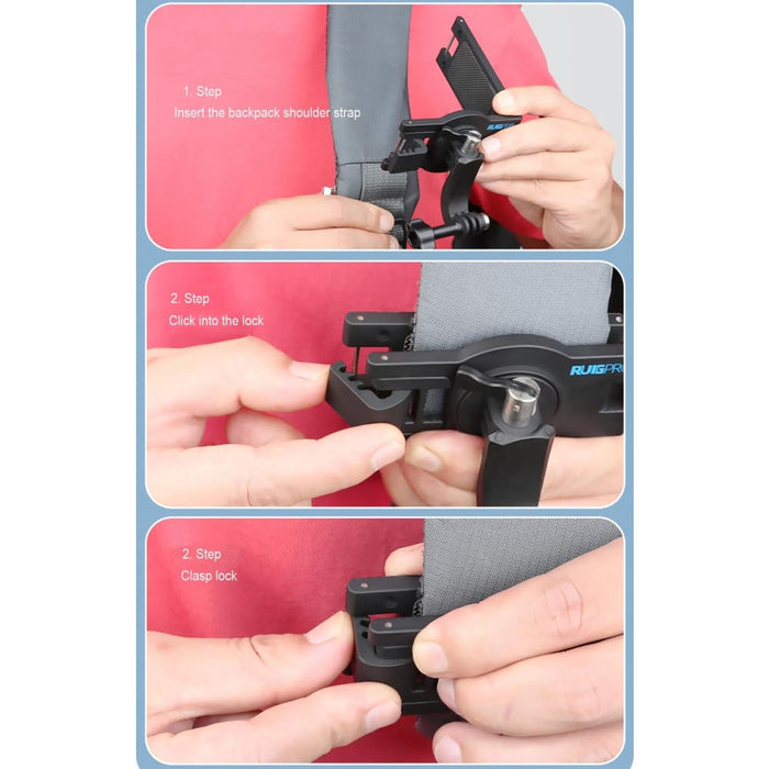 360 Degree Rotating Quick Release Strap Mount Shoulder