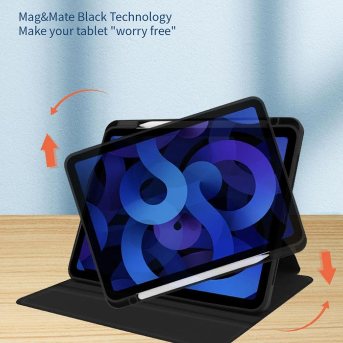 360 Degree Rotation Acrylic Tablet Leather Case For Ipad