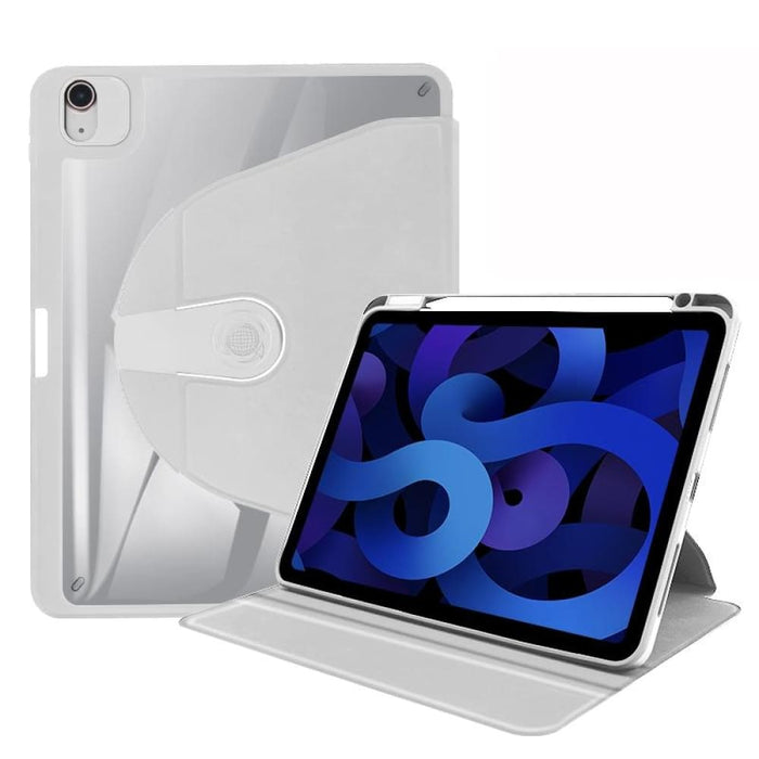 360 Degree Rotation Acrylic Tablet Leather Case For Ipad