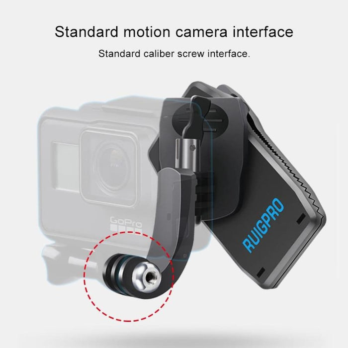 360 Degree Rotation j Type Backpack Rec Mounts Clip Clamp