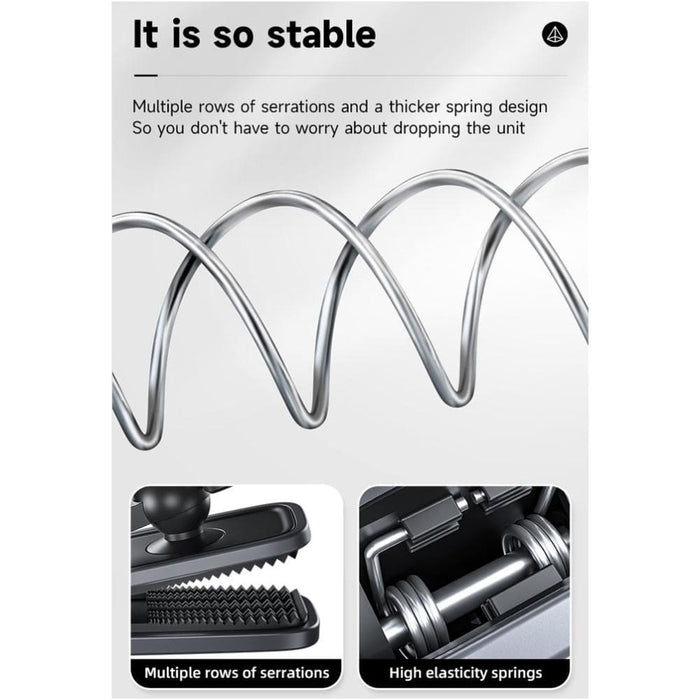 360 Degree Rotation Magnetic Backpack Clip Clamp Mount