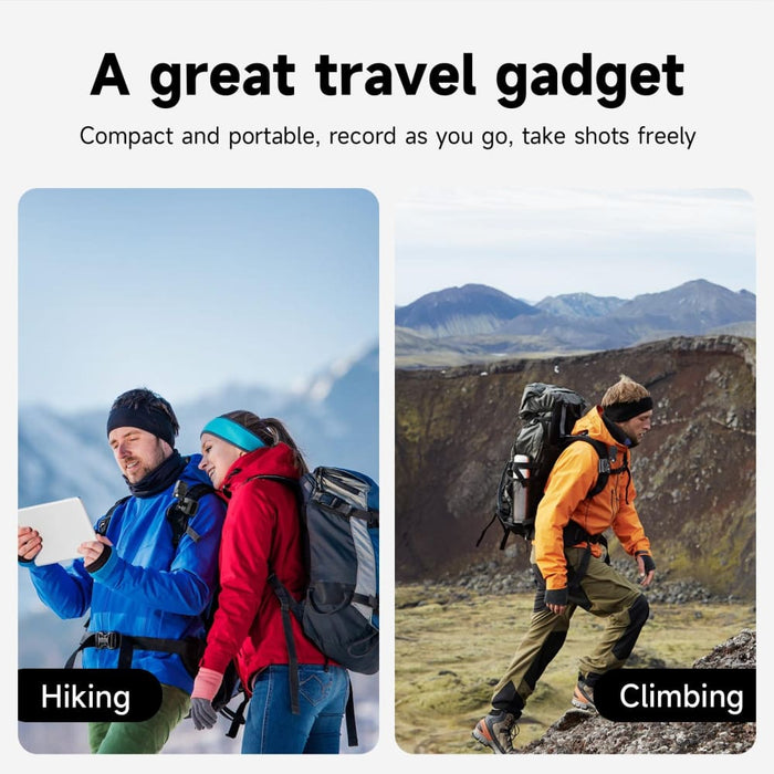 360 Degree Rotation Magnetic Backpack Clip Clamp Mount