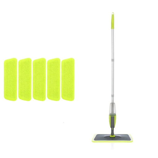 360 Degree Spray Floor Mop with Reusable Microfiber Pads