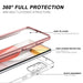 360 Full Body Double Layer Clear Case For Samsung Galaxy