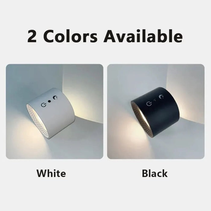 360 Rotatable Led Wall Lamp with Touch Control and Remote