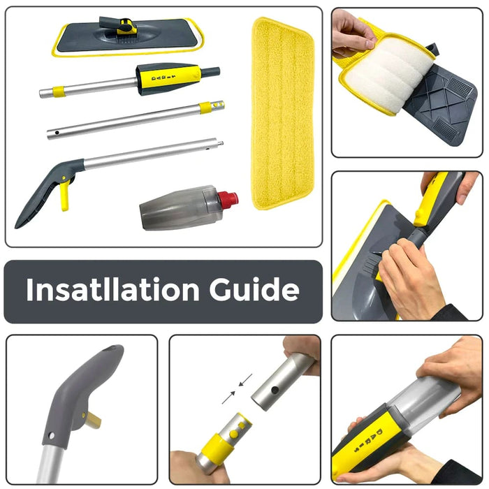 360° Rotating Multifunction Floor Cleaning Mop