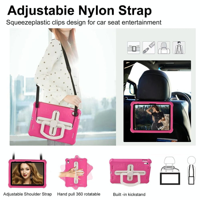 360 Rotating Shockproof Tablet Case For Ipad 10th Gen 10.9