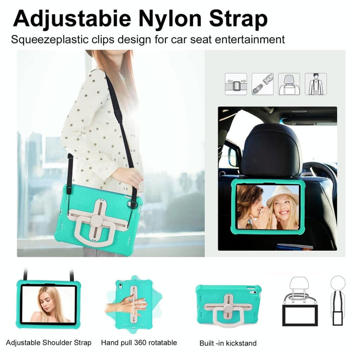 360 Rotating Shockproof Tablet Case For Ipad 10th Gen 10.9