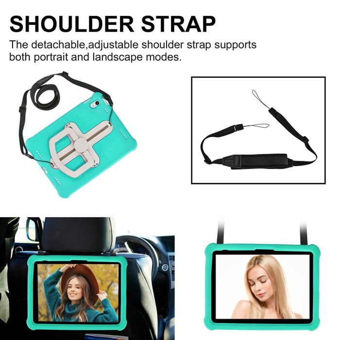 360 Rotating Shockproof Tablet Case For Ipad 10th Gen 10.9