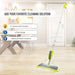 360 Rotating Spray Floor Mop with Reusable Microfiber Pads