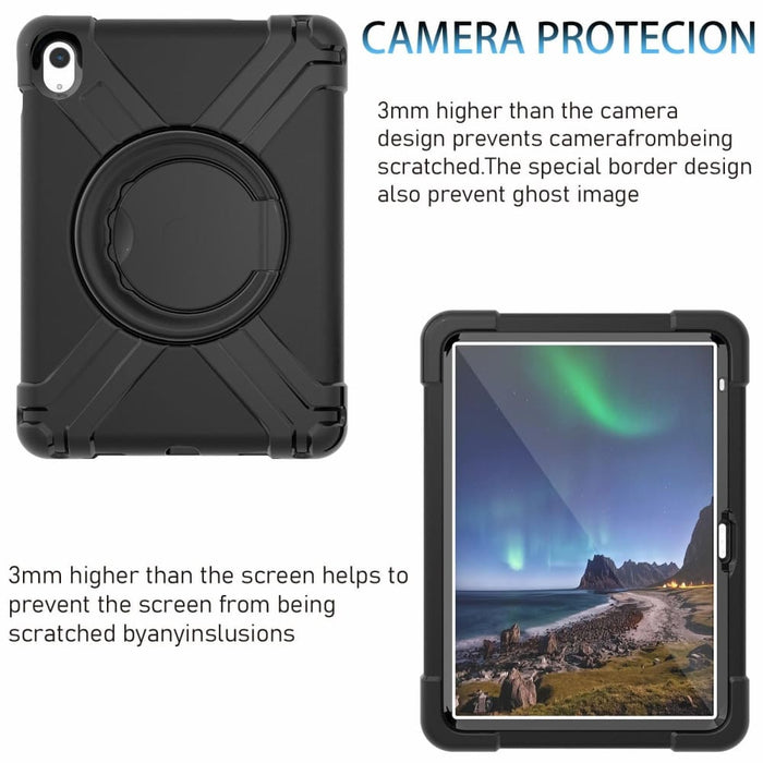 360 Rotating Tablet Case With Protective Bracket For Ipad