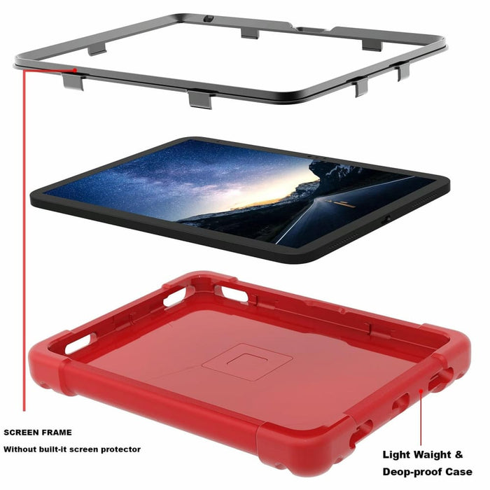 360 Rotating Tablet Case With Protective Bracket For Ipad