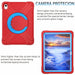 360 Rotating Tablet Case With Protective Bracket For Ipad