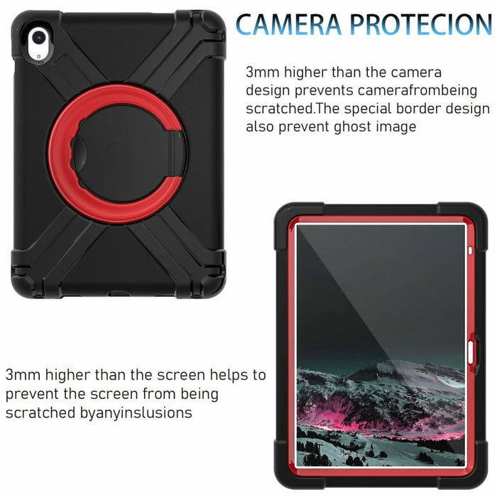 360 Rotating Tablet Case With Protective Bracket For Ipad