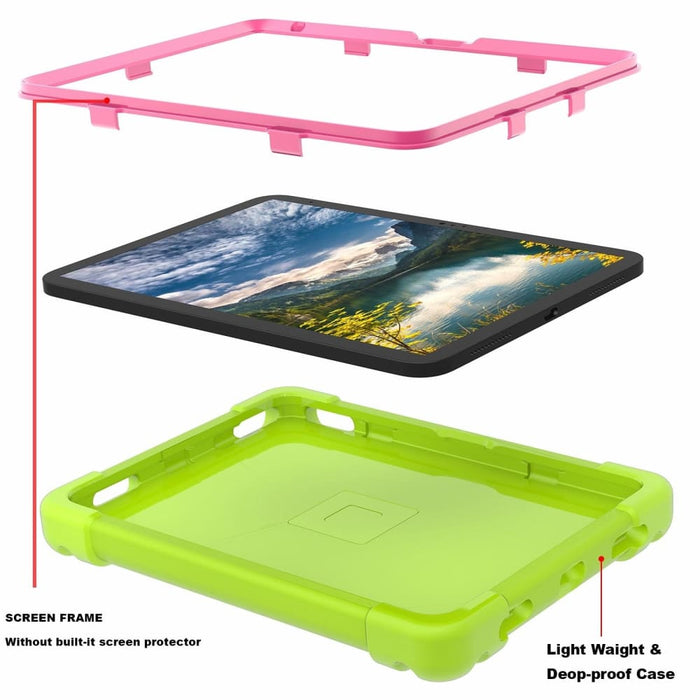 360 Rotating Tablet Case With Protective Bracket For Ipad