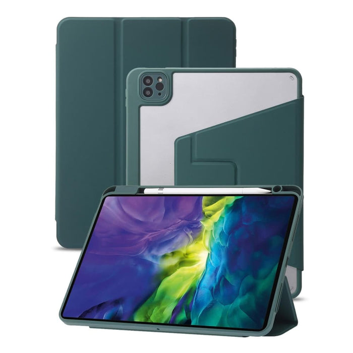 360 Rotation Acrylic Leather Smart Tablet Case For Ipad Air