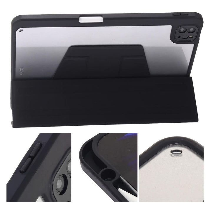 360 Rotation Acrylic Leather Smart Tablet Case For Ipad Air
