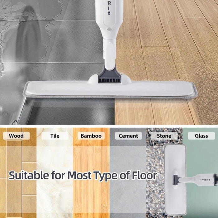 360° Rotation Big Capacity Flat Mop with Reusable