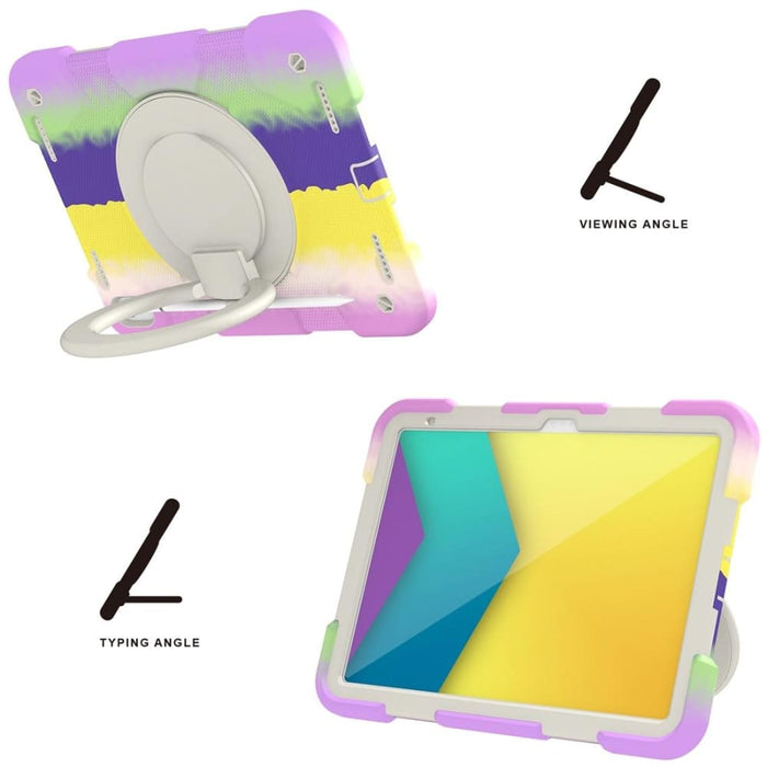360 Rotation Pc Silicone Tablet Case For Ipad 10th Gen 10.9