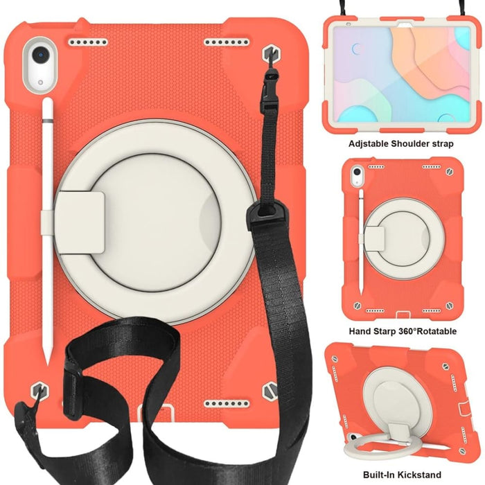 360 Rotation Pc Silicone Tablet Case For Ipad 10th Gen 10.9