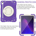 360 Rotation Pc Silicone Tablet Case For Ipad 10th Gen 10.9