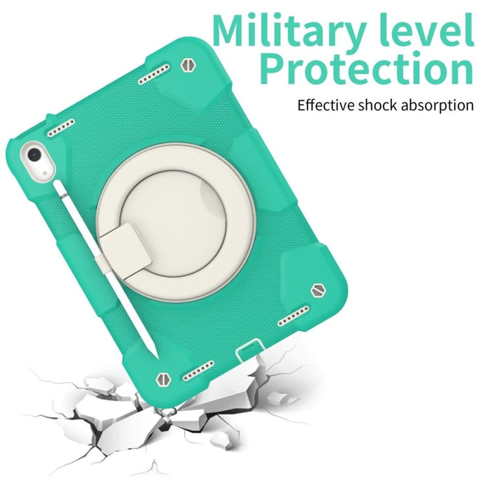 360 Rotation Pc Silicone Tablet Case For Ipad 10th Gen 10.9