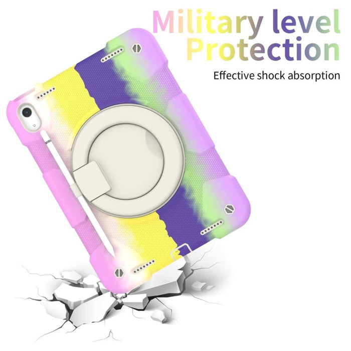 360 Rotation Pc Silicone Tablet Case For Ipad 10th Gen 10.9