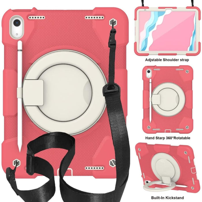 360 Rotation Pc Silicone Tablet Case For Ipad 10th Gen 10.9