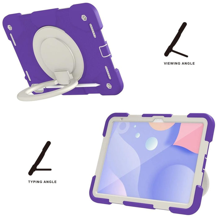 360 Rotation Pc Silicone Tablet Case For Ipad 10th Gen 10.9
