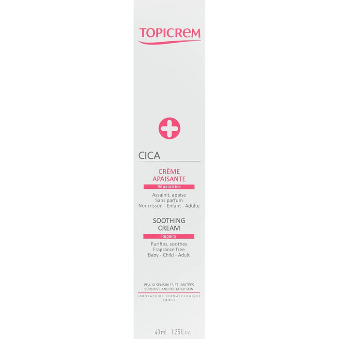 Soothing Cream By Topicrem Cica 40 Ml