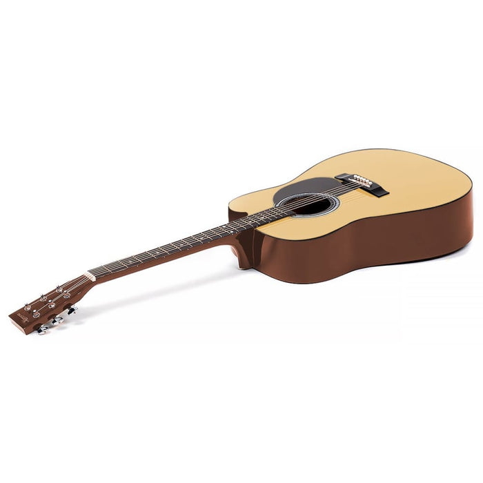 38in Pro Cutaway Acoustic Guitar with Bag - Natural