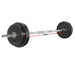 38kg Barbell Weight Set Plates Bar Bench Press Fitness