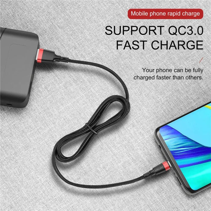 3a Fast Charging Micro Usb Cable for Samsung Xiaomi Redmi