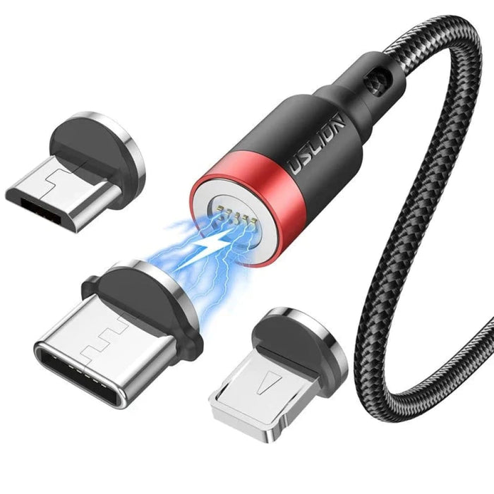 3a Magnetic Fast Charge Cable for Iphone 12/11/xs Max/xr