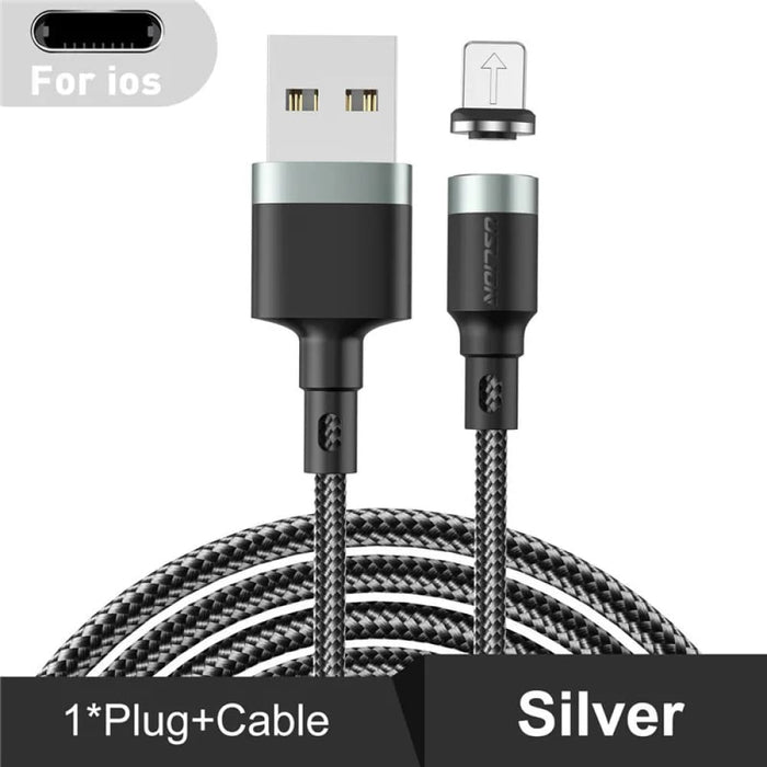 3a Magnetic Fast Charge Cable for Iphone 12/11/xs Max/xr