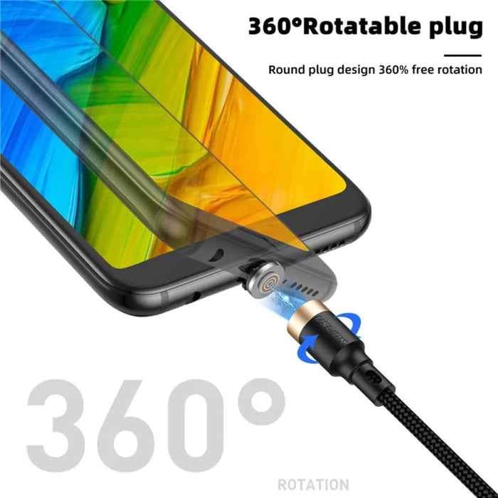3a Magnetic Fast Charge Cable for Iphone Xs Max Xr 8 7 6s